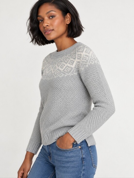 Marine Layer Sweaters - Marine Layer Fair Isle Sweater size S